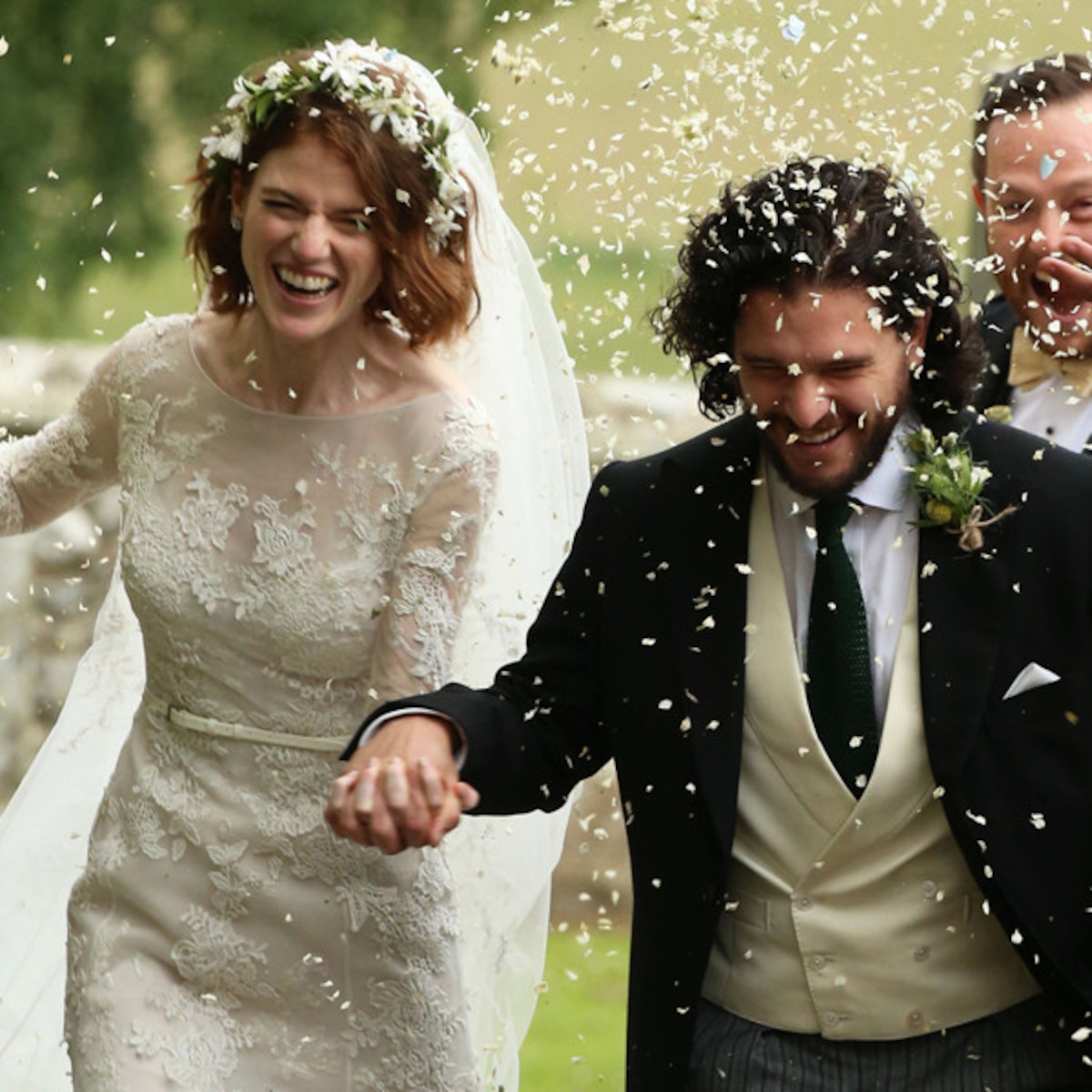 Game Of Thrones Kit Harington And Rose Leslie Are Married E News
